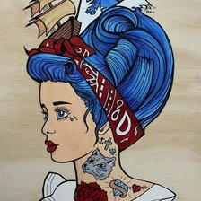 Схема вышивки «хардкор 4»