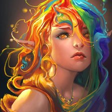 Схема вышивки «эльф»