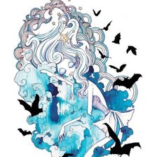 Схема вышивки «девушка 2»