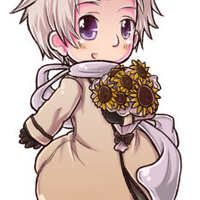 Схема вышивки «Чиби Россия»