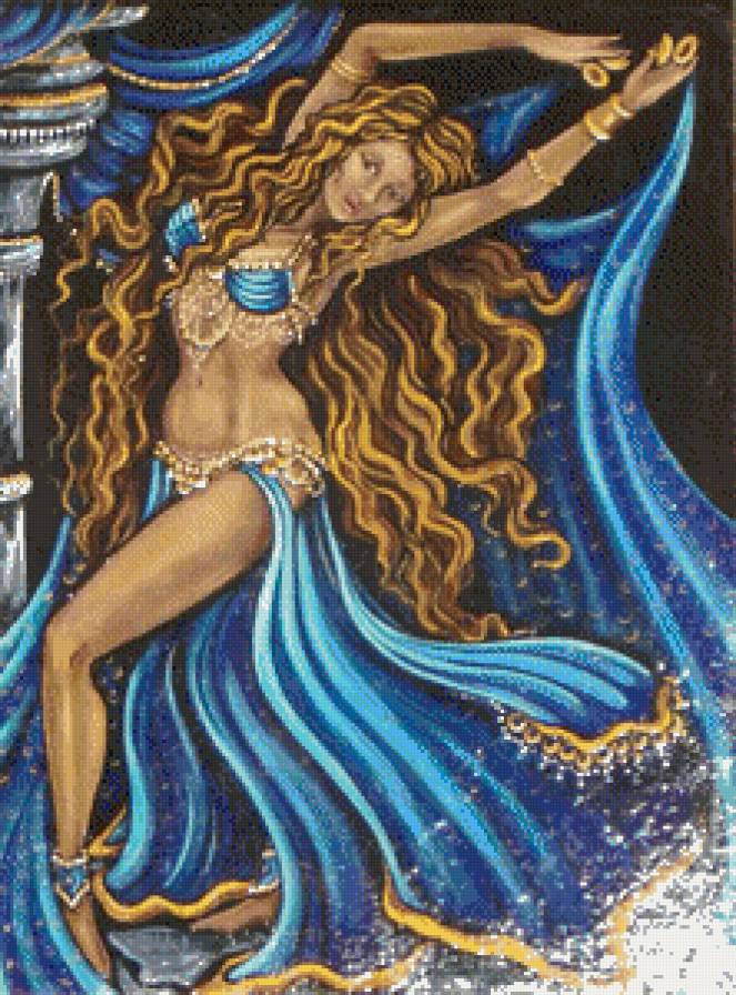 Танец живота - девушка, восток, красавица - предпросмотр