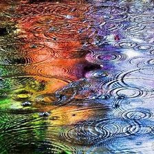 Схема вышивки «Krople deszczu»