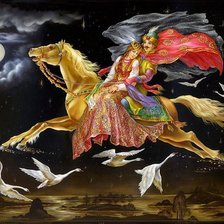 Схема вышивки «сказка»