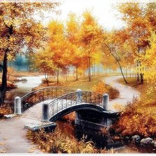 Схема вышивки «Осень»