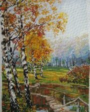 Схема вышивки «осень»