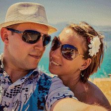 Схема вышивки «Ира и Рома»