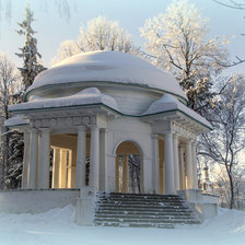 Схема вышивки «Беседка»