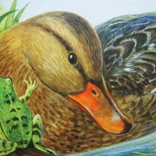 Схема вышивки «Подружимся»