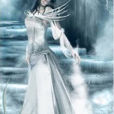 Схема вышивки «Снежная королева»