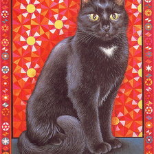 Схема вышивки «Ночь»