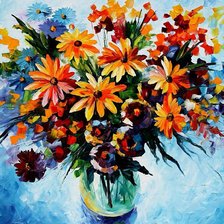 Схема вышивки «Букет. Афремов»