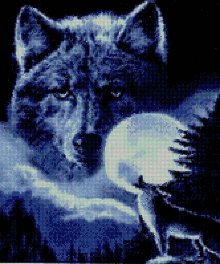 дух волка - волк, животные, волки - предпросмотр