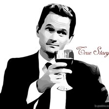 Схема вышивки «Барни Стинсон 2»