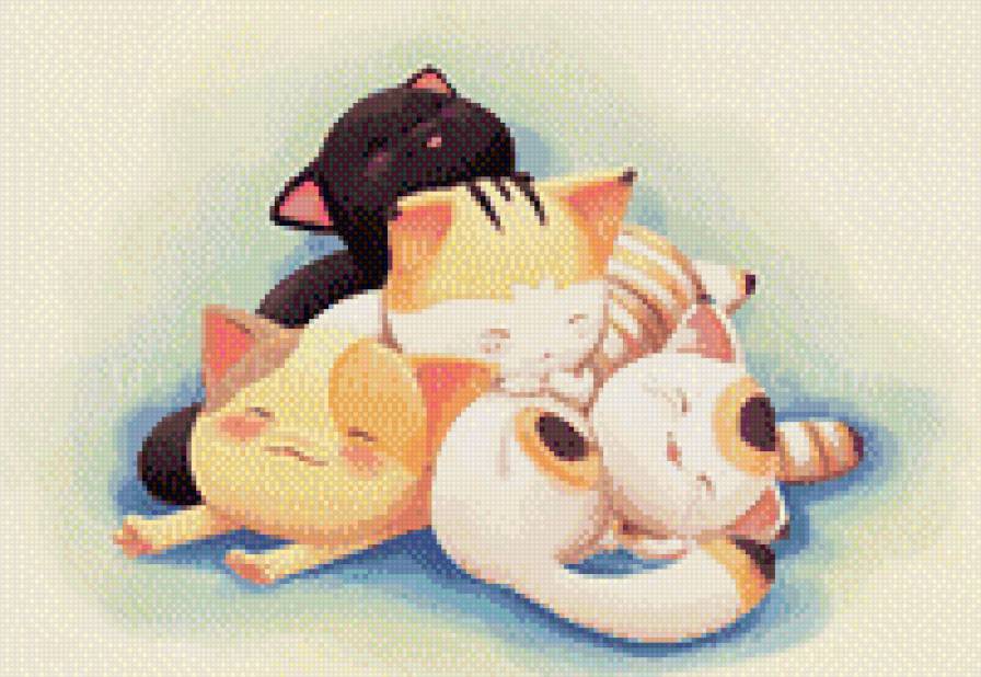 Котята - милота, животные, кошка - предпросмотр