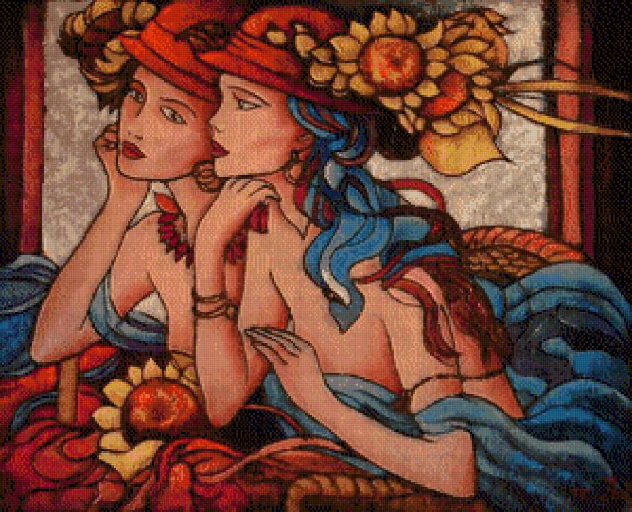 как две капли - девушки - предпросмотр