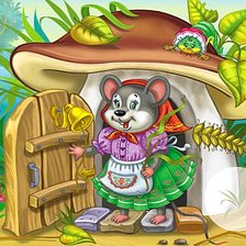 Схема вышивки «Мышкин домик»