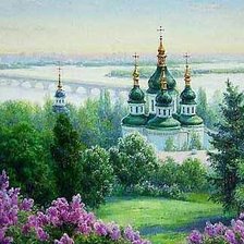 Схема вышивки «Утро»