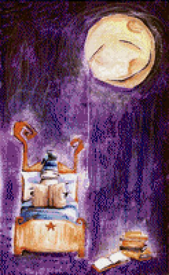 Звёздные луны 2 - книги, сон, звезды, луна - предпросмотр