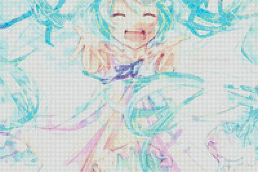 Счатье - радость, мику, аниме, счастье, вокалоиды - предпросмотр