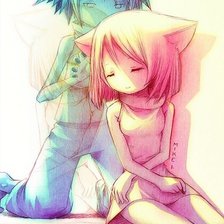 Схема вышивки «Пара»