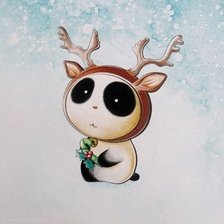 Схема вышивки «Оленёнок»