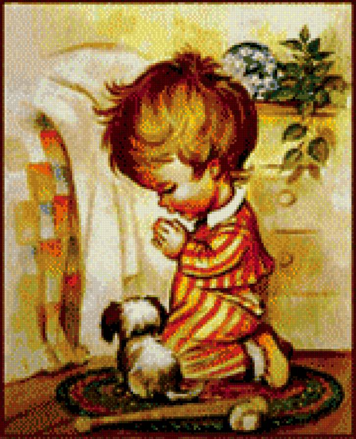 молитва мальчика - мальчик, молитва - предпросмотр