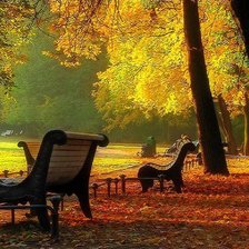 Схема вышивки «осень»