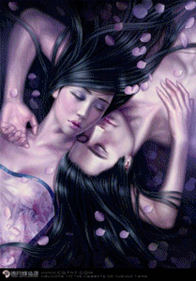 Влюбленные - девушка, парень, пара, любовь - предпросмотр