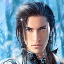 Схема вышивки «Парень-фэнтези»