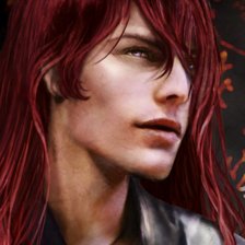 Схема вышивки «Парень фэнтези»