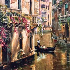 Схема вышивки «Венеция»