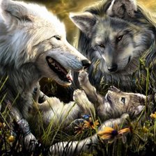 Схема вышивки «семья»