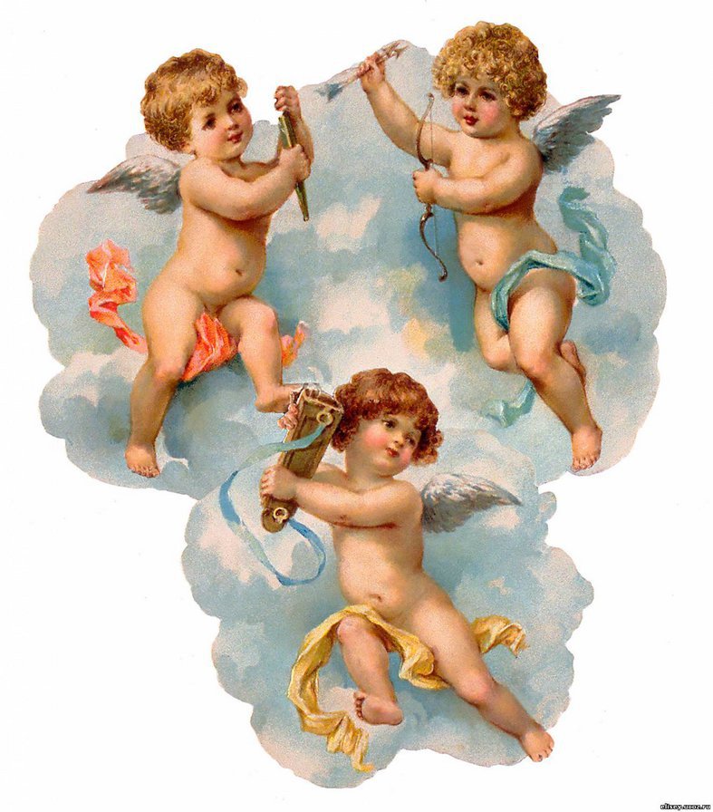 амурчики - ангел, амур - оригинал
