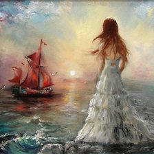 Схема вышивки «Ассоль-2»