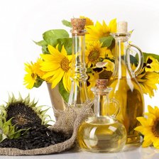 Схема вышивки «Натюрморт с подсолнухами»