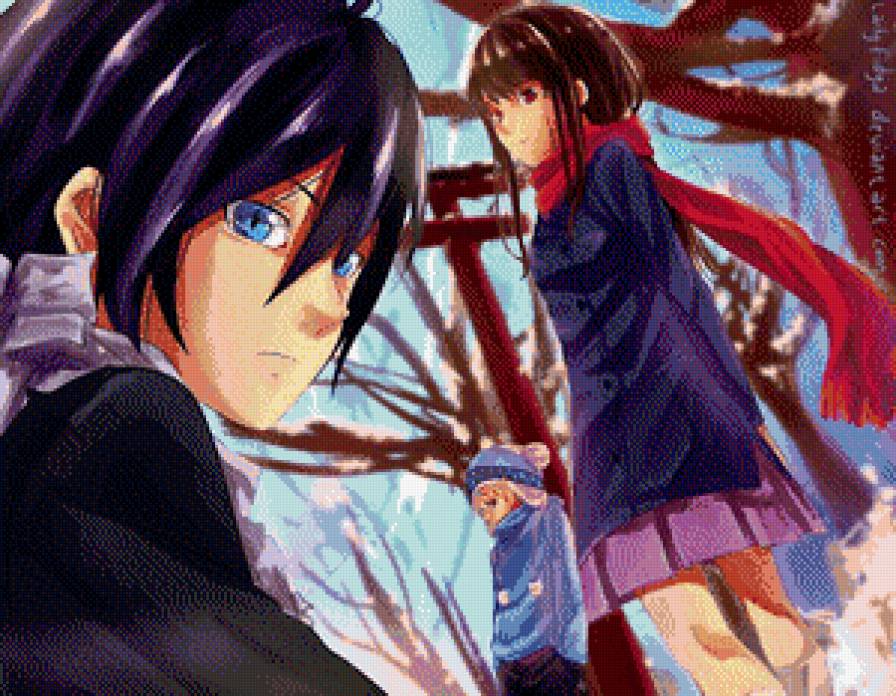 Noragami - noragami, хиери ики, юкине, бездомный бог, ято - предпросмотр