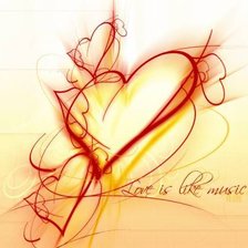 Схема вышивки «сердечки»