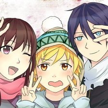 Схема вышивки «Noragami»