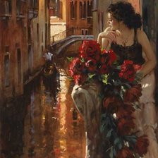 Схема вышивки «Richard Jonson-Kobieta»