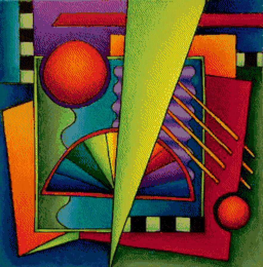 Абстракция - геометрия, абстракция - предпросмотр