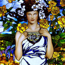 Схема вышивки «богиня»