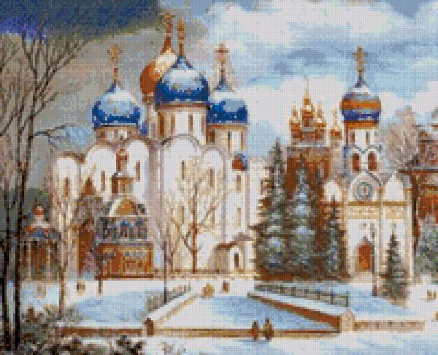 Троица Сергиева Лавра - предпросмотр