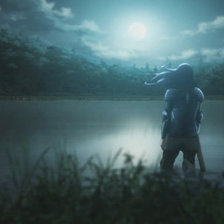 Схема вышивки «Ланселот Озёрный»