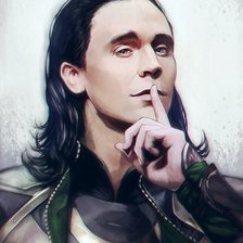 Схема вышивки «Локи»