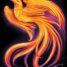 Схема вышивки «Феникс»