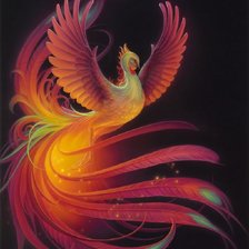 Схема вышивки «Феникс»