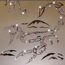 Схема вышивки «скорпион»