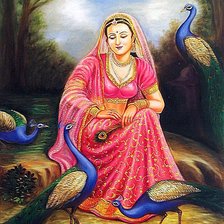 Схема вышивки «Индийская принцесса»