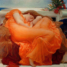 Схема вышивки «спящая»