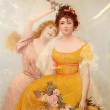 Схема вышивки «завершение образа»